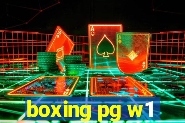 boxing pg w1